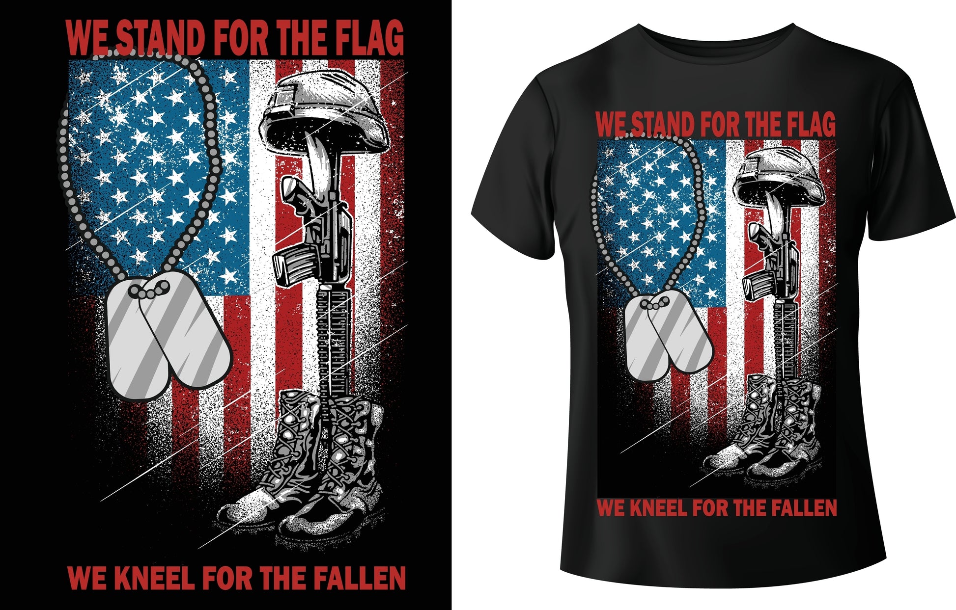 We Stand For tee
