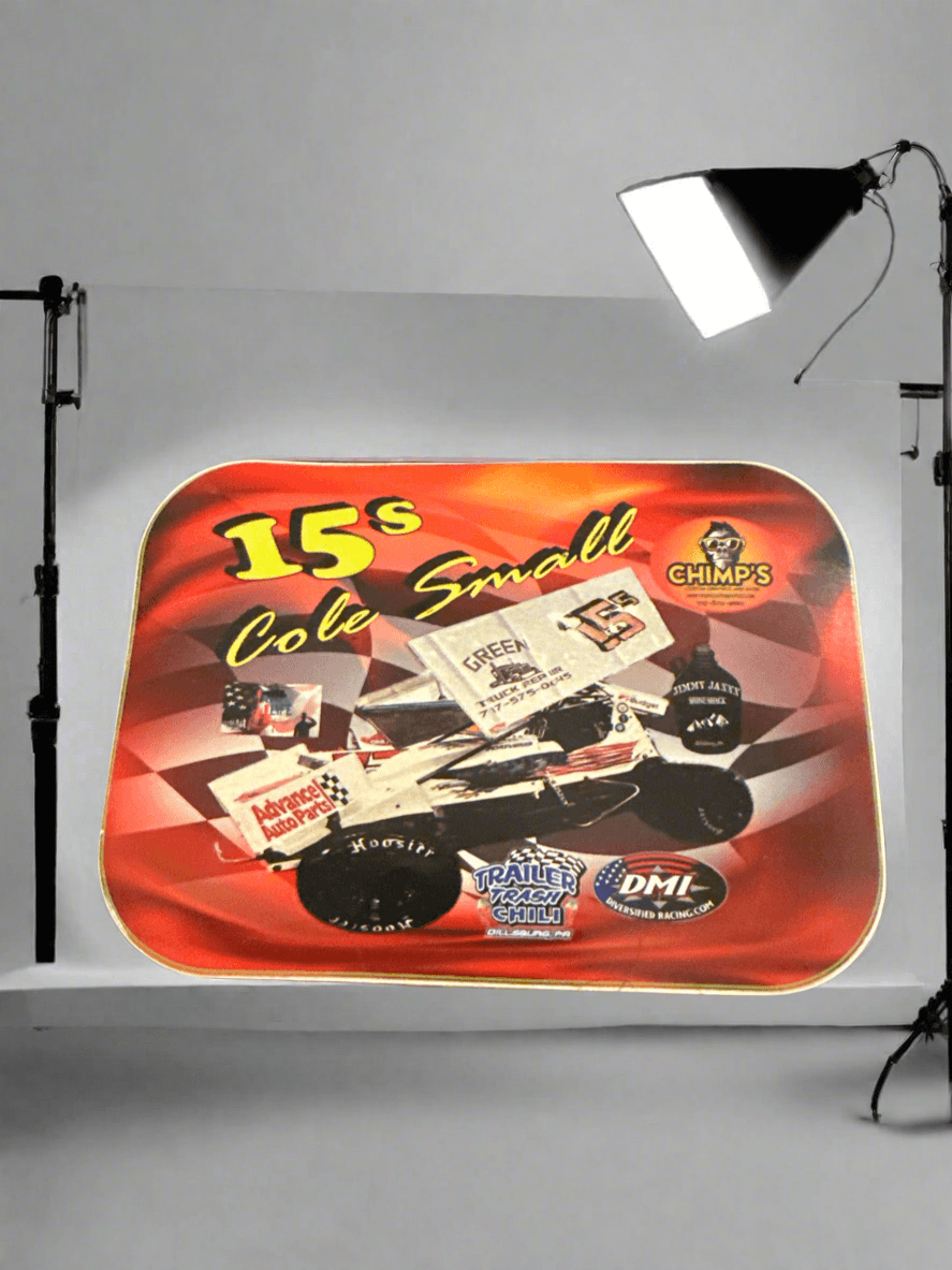 Cole Small Racing Stickers - Chimp’s Custom Graphics 