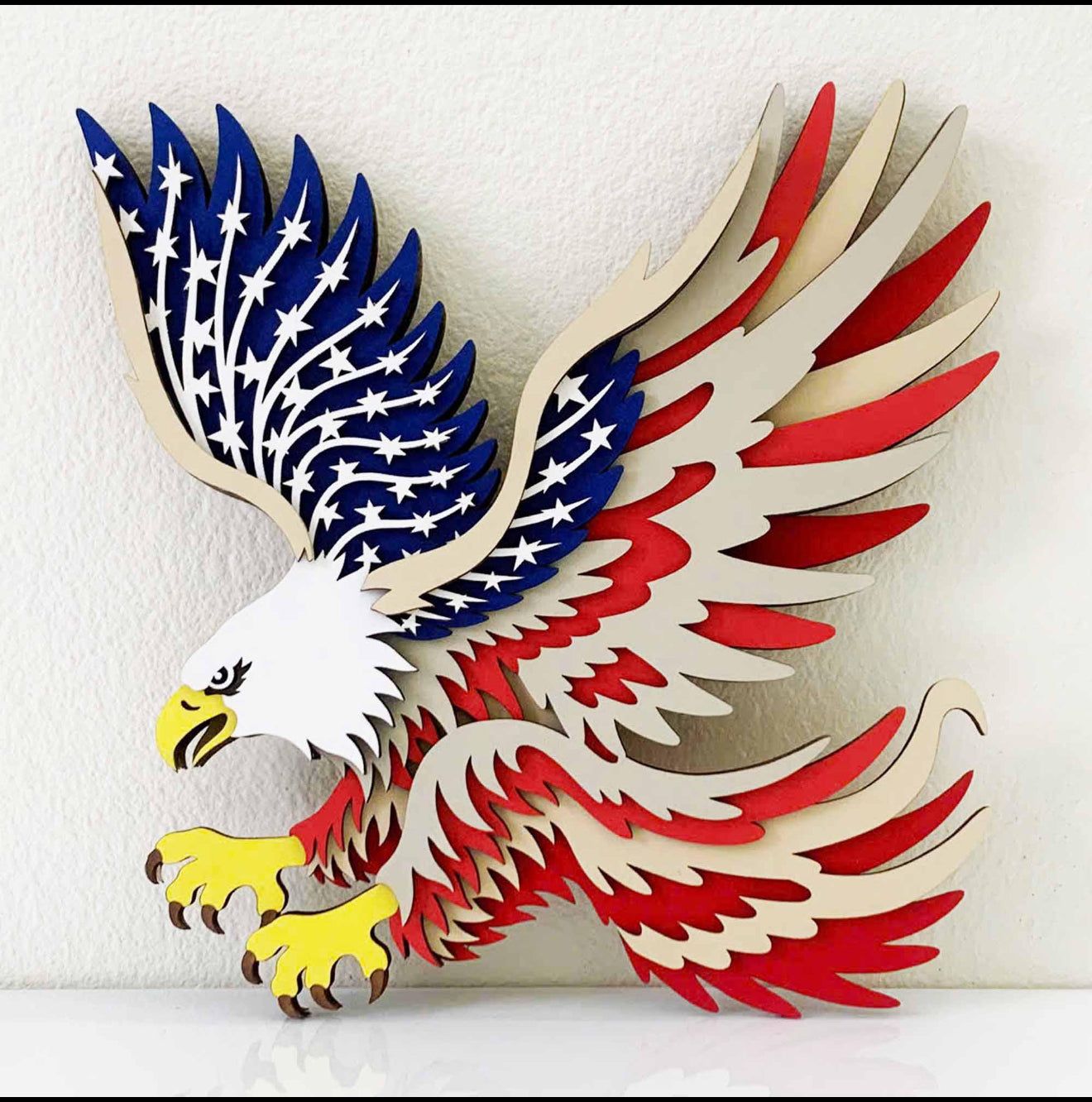 Patriotic 3D Wall art