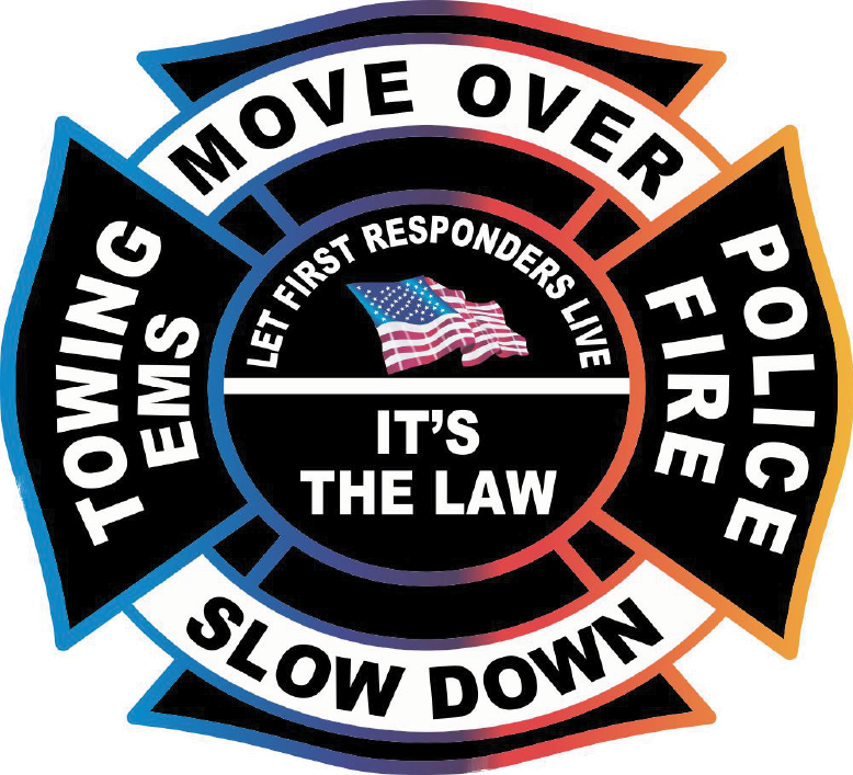 Move over it’s the Law Stickers