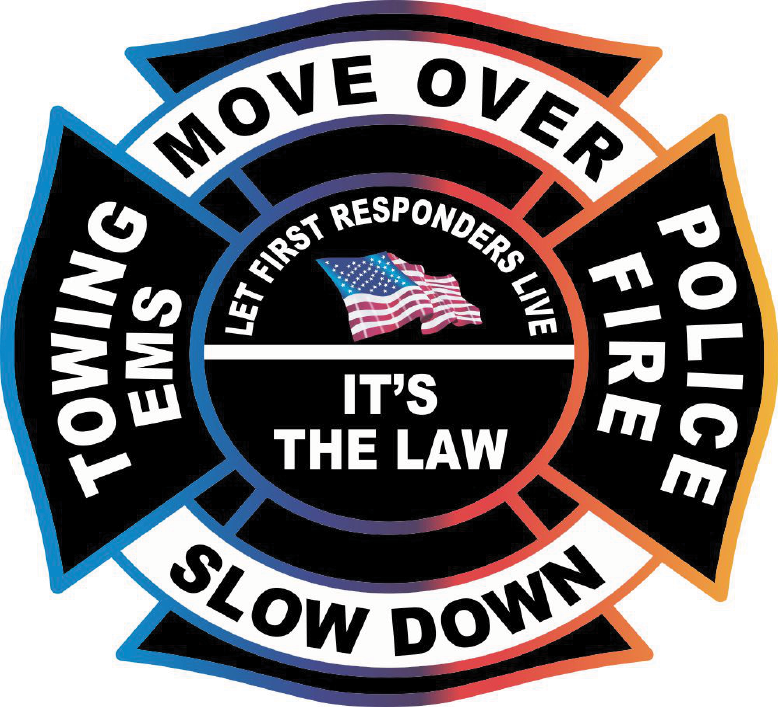 Move over it’s the Law Stickers